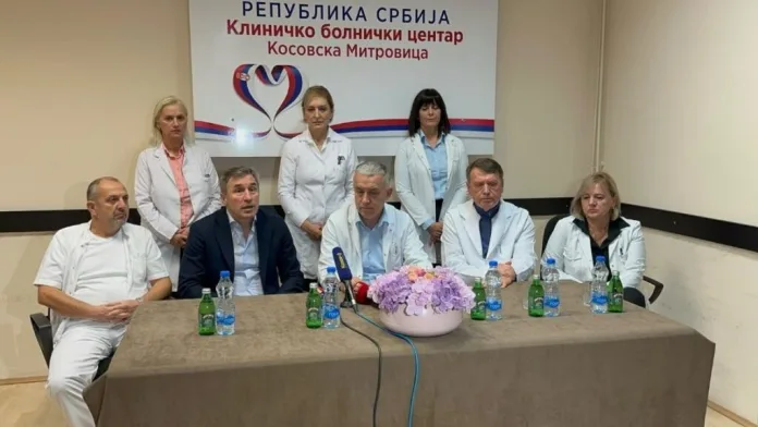 Foto: TV Most/Elek, lekari iz Beograda, KBC Kosovska Mitrovica Foto: TV Most/Elek, lekari iz Beograda, KBC Kosovska Mitrovica