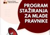 Poziv za prijavu – program stažiranja za mlade pravnike