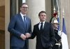Vučić i Makron razgovarali telefonom o bilateralnim odnosima i regionalnim pitanjima Predsednik Srbije Aleksandar Vučić i predsednik Francuske Emanuel Makron (Foto: X@EmmanuelMacron )