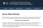 Javno obaveštenje – Konsultativno veće za zajednice