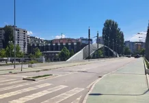 KFOR menja prisustvo na mostu na Ibru, pojačava snage na severu Kosova Most na Ibru (Foto: Kim)